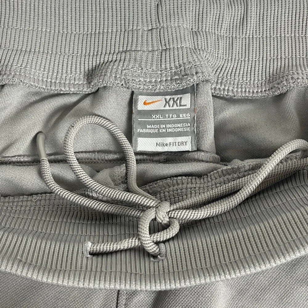 Vintage Y2K Nike Lebron James Basketball Track Gray Swoosh Pockets Ankle Zip XXL